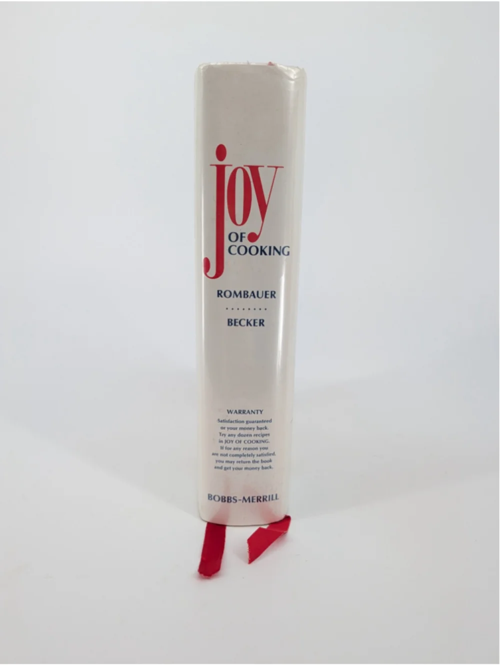 Joy of Cooking 1975 Revised Edition 38th Printing 1985 Hardcover Dust Jacket